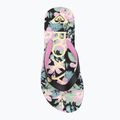 Japonki dziecięce ROXY Tahiti VII black/pink stencil 5
