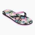 Japonki dziecięce ROXY Tahiti VII black/pink stencil