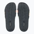 Klapki damskie ROXY Slippy II black/green print 3