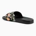 Klapki damskie ROXY Slippy II black/green print 3