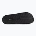 Klapki damskie ROXY Slippy II black/green print 4