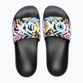 Klapki damskie ROXY Slippy II black multi camo 2