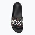 Klapki damskie ROXY Slippy II black multi camo 5
