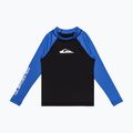 Longsleeve do pływania dziecięcy Quiksilver Everyday UPF50 black/nebulas blue