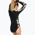 Strój kąpielowy jednoczęściowy damski ROXY Fashion anthracite island escape 4
