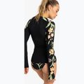 Longsleeve do pływania damski ROXY Zip Lycra anthracite island escape 2