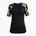 Koszulka do pływania damska ROXY Lycra Printed anthracite island escape 4