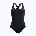 Strój kąpielowy jednoczęściowy damski ROXY Active Solid Basic anthracite