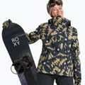 Kurtka snowboardowa damska ROXY Jetty fennel seed/big flower