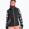 Kurtka snowboardowa damska ROXY Free Jet true black/big flower