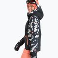 Kurtka snowboardowa damska ROXY Free Jet true black/big flower 5