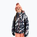 Kurtka snowboardowa dziecięca ROXY Free Jet true black/big flower
