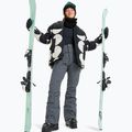 Spodnie snowboardowe damskie ROXY Rising High whisper white/small dots 2