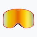 Gogle snowboardowe damskie ROXY Storm W coral chic/clux ml orange 2