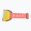 Gogle snowboardowe damskie ROXY Storm W coral chic/clux ml orange 4