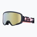 Gogle snowboardowe dziecięce ROXY Missy big flowers/clux ml orange 5