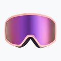 Gogle snowboardowe damskie ROXY Izzy coral chic/clux ml l purple 2