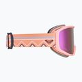 Gogle snowboardowe damskie ROXY Izzy coral chic/clux ml l purple 3
