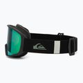Gogle snowboardowe męskie Quiksilver Harper black/clux ml green 4