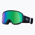 Gogle snowboardowe męskie Quiksilver Harper black/clux ml green