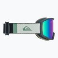 Gogle snowboardowe męskie Quiksilver Harper black/clux ml green 3