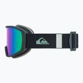 Gogle snowboardowe męskie Quiksilver Harper black/clux ml green 4