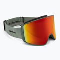 Gogle snowboardowe męskie Quiksilver Storm MG dark ivy/clux ml red 2