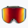 Gogle snowboardowe męskie Quiksilver Storm MG dark ivy/clux ml red 3