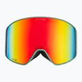 Gogle snowboardowe męskie Quiksilver Storm MG dark ivy/clux ml red 2