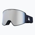 Gogle snowboardowe męskie Quiksilver Storm MG black/ black clux ml silver