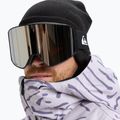 Gogle snowboardowe męskie Quiksilver Storm MG black/ black clux ml silver 6
