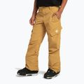 Spodnie snowboardowe damskie DC Nonchalant mustard gold 4