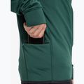 Bluza snowboardowa męska Quiksilver Steep Point Full Zip Fleece trekking green 5