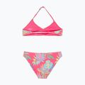Strój kąpielowy dwuczęściowy dziecięcy ROXY Aquarella Tri Bralette Set sangria sunset 2