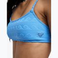 Góra od stroju kąpielowego ROXY Paradise Wave Bralette silver lake blue make a splash 5