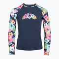 Strój kąpielowy dwuczęściowy dziecięcy ROXY Morning Flower Lycra Set mood indigo morning flowers 3