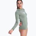 Longsleeve do pływania damski ROXY Whole Hearted oil green 5