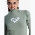Longsleeve do pływania damski ROXY Whole Hearted oil green 6