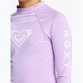 Longsleeve do pływania dziecięcy ROXY Whole Hearted crocus petal 4