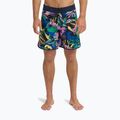 Szorty kąpielowe męskie Quiksilver Surfsilk Scallop 18" dark navy interact floral 3