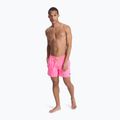Szorty kąpielowe męskie Quiksilver Everyday Solid Volley 15" pink lemonade 4