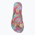 Japonki dziecięce ROXY Lulu IV pink multi camo 5