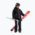 Kurtka snowboardowa dziecięca ROXY Snowyhill Puffy true black 2