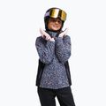 Kurtka snowboardowa dziecięca ROXY Snowflare true black wildin out rg