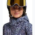 Kurtka snowboardowa dziecięca ROXY Snowflare true black wildin out rg 4