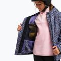 Kurtka snowboardowa dziecięca ROXY Snowflare true black wildin out rg 5