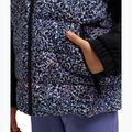 Kurtka snowboardowa dziecięca ROXY Snowyhill Printed Puffy true black wildin out rg 7