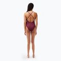 Strój kąpielowy jednoczęściowy damski Lacoste MF7264 penumbra/alizarin /red 4