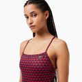 Strój kąpielowy jednoczęściowy damski Lacoste MF7264 penumbra/alizarin /red 5