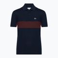 Koszulka polo dziecięca Lacoste PJ2479 navy blue-expresso